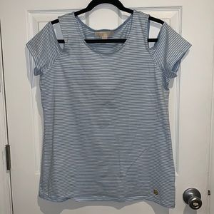 Michael Kors cold shoulder top